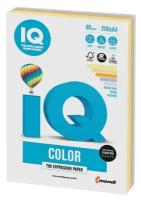 Бумага цветная IQ color, А4, 80 г/м2, 250 л, (5 цветов х 50 листов), микс тренд, RB03