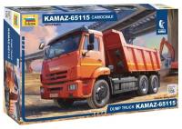 Сборная модель ZVEZDA Самосвал KAMAZ-65115, 3650 1:35