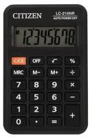 CITIZEN Калькулятор карманный citizen lc-210nr (98х62 мм), 8 разрядов, питание от батарейки