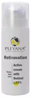 PLEYANA Retinovation 0,25% Активный крем для лица с ретинолом