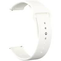 Ремешок силиконовый GSMIN Sport Band 20 для Withings Steel HR (Белый)