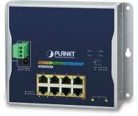 PLANET WGS-5225-8P2S IP30, IPv6/IPv4, L2+ 8-Port 10/100/1000T 802.3at PoE + 2-Port 1G/2.5G SFP Wall-mount Managed Switch (-40~75 degrees C, dual power