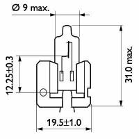 Лампа H2 13311 24V 70W C1 (1) STANDARD 13311C1 philips 1шт