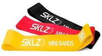 Эластичные ленты сопротивления SKLZ Mini Bands, набор из 3 шт