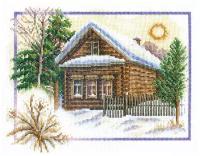 Набор для вышивания PANNA PS-0333 "Зима в деревне"