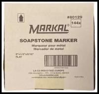 Markal SOAPSTONE MARKER/ Тальковый мел/ Набор мелков для сварщика / Мраморный мелок / Мыльный камень