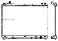 Радиатор 34318502 Sakura арт. 34318502