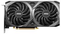 MSI Видеокарта MSI PCI-E 4.0 RTX 3050 VENTUS 2X 8G OC NVIDIA GeForce RTX 3050 8192Mb 128 GDDR6 1807/14000 HDMIx1 DPx3 HDCP Ret