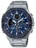 Наручные часы CASIO Edifice, серебряный, синий