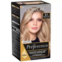 Крем-краска для волос L'OREAL PARIS L'OREAL Preference тон 8.1 Копенгаген