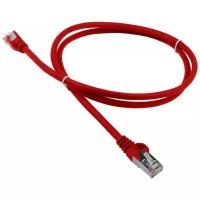 Патч-корд Lanmaster LAN-PC45 RJ-45 (m) - RJ-45 (m) CAT5e F/UTP, 2 м, 1 шт., красный