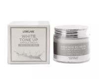 Ампульный крем для лица осветляющий Lebelage White Tone Up Ampule Cream, 70 мл