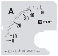 Шкала сменная для A721 40-5А-1,5 EKF PROxima
