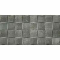 Стена Keraben Barrington art graphite 25x50 см мат. (1.38 м2)