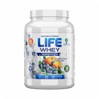 Сывороточный протеин Life Whey 2lb (907гр) со вкусом Черничный Маффин 30 порций