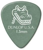 Медиаторы, толщина 1.5 мм, 12 шт. Dunlop Gator Grip Standard 417P150 12Pack