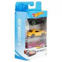 Набор машинок Hot Wheels, в наборе - 3 шт, микс