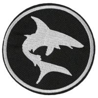 Patch It Нашивка на рюкзак и на одежду. Shark