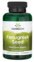 Swanson Fenugreek Seed 610 Mg 90 капс