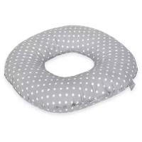 Подушка-круг Ceba Baby послеродовая White dots on grey W-744-114-260