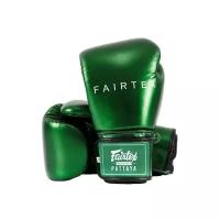 Боксерские перчатки Fairtex BGV22 Metallic Green (10 унций)