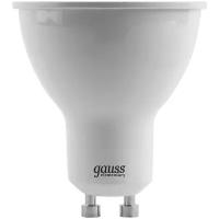 Лампа светодиодная gauss, LED MR16 GU10 5W 2700K 1/10/100 GU10, JCDR, 5Вт, 2700К