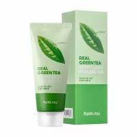 Farmstay пилинг-гель для лица Deep Clear Peeling Gel Real Green Tea, 100 мл