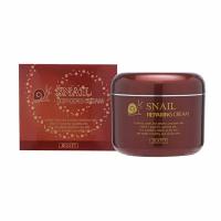 JIGOTT Snail Reparing Cream Восстанавливающий крем с муцином улитки