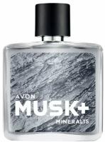 AVON Туалетная вода Musk Mineralis+ для него, 75 мл новинка Июня 2023года