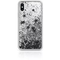 Чехол Sparkle для iPhone XS, черные звезды, 1370SPK15, White Diamonds, White Diamonds 805057