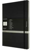 Блокнот в линейку Moleskine PROFESSIONAL (PROPFNT5HBK) 21x29.7 см, 192 стр, твердая обложка, черный