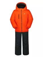 Комплект (куртка, полукомбинезон), GUSTI, GW23BS271-Orange, размер 7, рост 122см