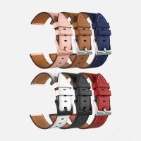 Универсальный кожаный ремешок для часов 22 mm LYAMBDA NEMBUS LWA-S41-22-BL для часов Garmin, Samsung, Huawei, LG, Rolex, Honor, синий