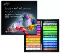 MUNGYO Gallery Набор пастели Artists' Soft Oil Pastels, 24 цвета разноцветный