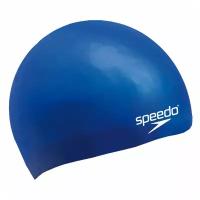 Шапочка для плавания детская Speedo Plain Molded Silicone Cap Jr, 8-709900002, силикон, синий