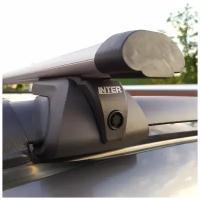Багажник на крышу Inter Titan для Lifan X60 / Лифан Х60 2016-2021 с секретками, аэродинамические дуги 120