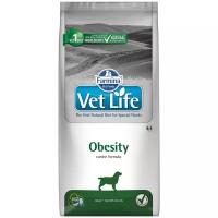 Vet Life Dog Obesity корм для собак для снижения избыточного веса Диетический, 12 кг