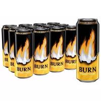 Энергетический напиток Burn Берн Темная энергия, 0,449 л х 12 шт