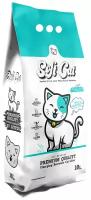 Soft Cat наполнитель комкующийся бентонитовый с ароматом марсельского мыла 10 л