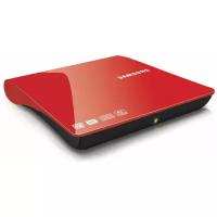 Внешний привод Samsung SE-208GB/RSRD DVD±RW External Slim, Red, USB2.0
