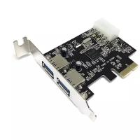 Контроллер PCI-E, USB3.0 2 внеш. порта Low profile, модель EU30AL, Espada