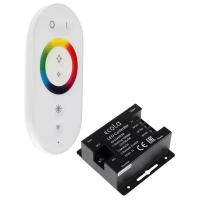 Контроллер Ecola, для RGB ленты, 12 В, 288 Вт, 24 А, сенсорный белый радиопульт 5799152