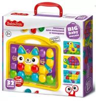 Мозаика для малышей в чемодане "Котик" 32 эл. Baby Toys