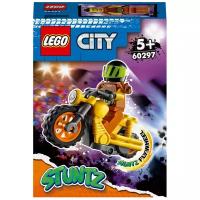 Конструктор LEGO City 60297 Разрушительный трюковый мотоцикл