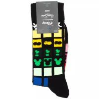 Носки Happy Socks, размер 41-46, черный