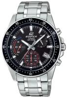 Наручные часы CASIO Edifice EFV-540D-1AVUEF, серебряный, черный