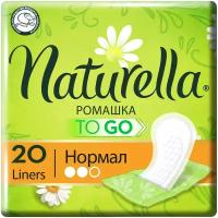 Naturella прокладки ежедневные Camomile Normal To Go, 2 капли