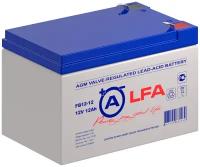 Аккумуляторная батарея ALFA Battery FB 12-12 (12 В, 12 Ач)