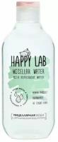 Happy Lab Мицеллярная вода для лица с органической водой мяты, 300 мл