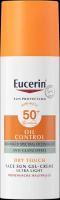 Eucerin Cолнцезащитный Гель-крем для проблемной кожи лица SPF50+ фл 50 мл 1 шт